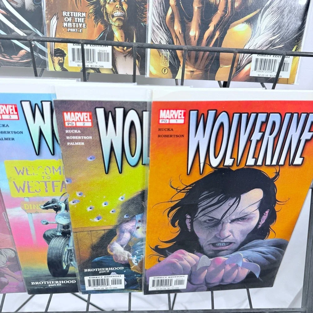 Marvel Knights Wolverine 1-3 5 7-11 13-19 Lot Greg Rucka Brotherhood Native